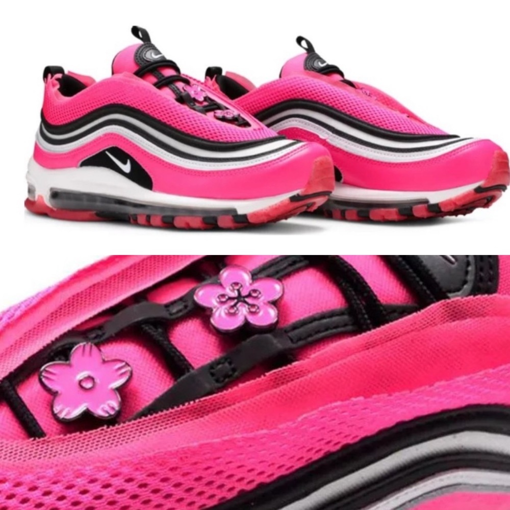 Nike Air Max 97 LX Sakura Pack Pink Blast Platform Sneakers Tennis Shoes 7.5